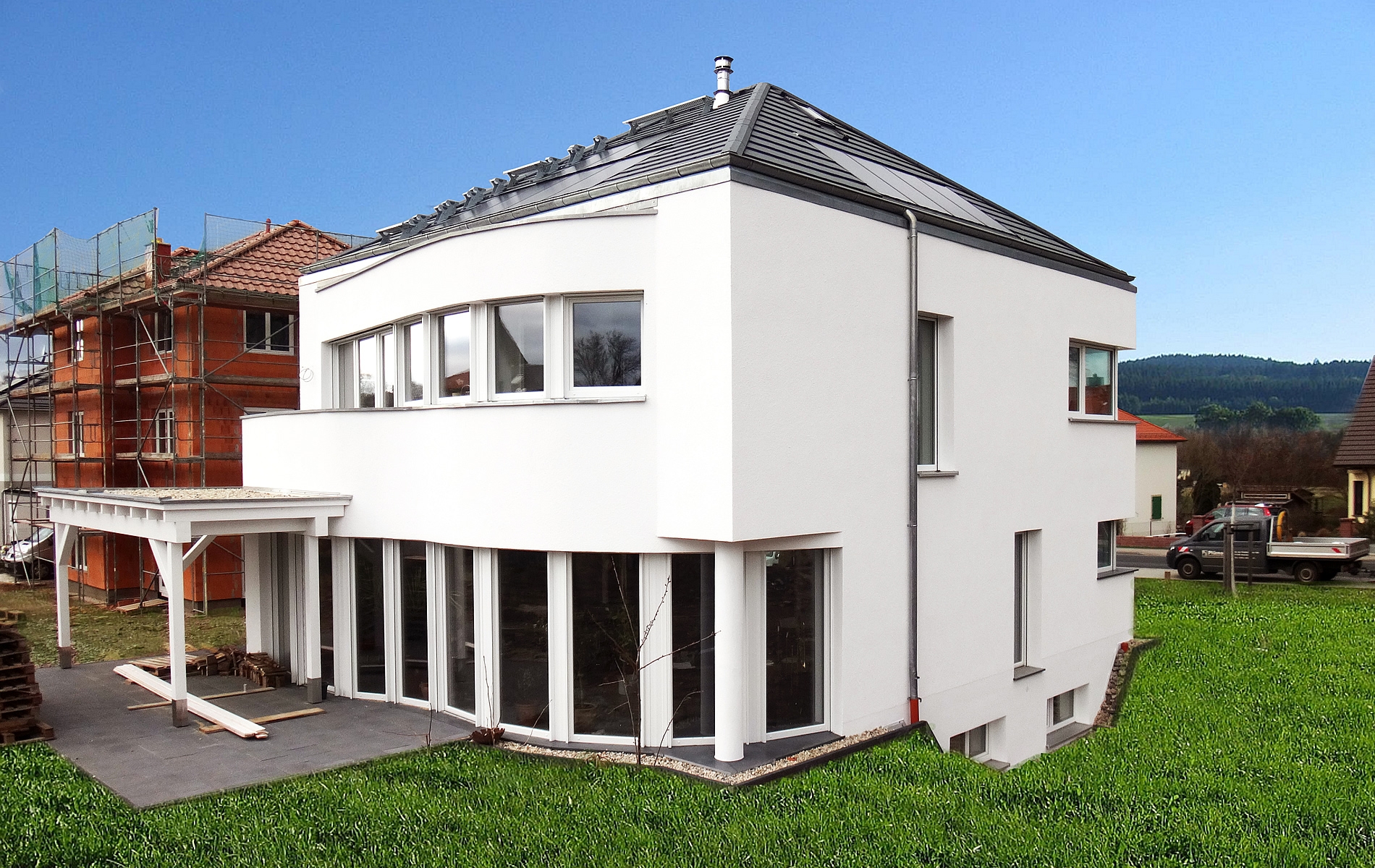 Einfamilienhaus als Passivhaus