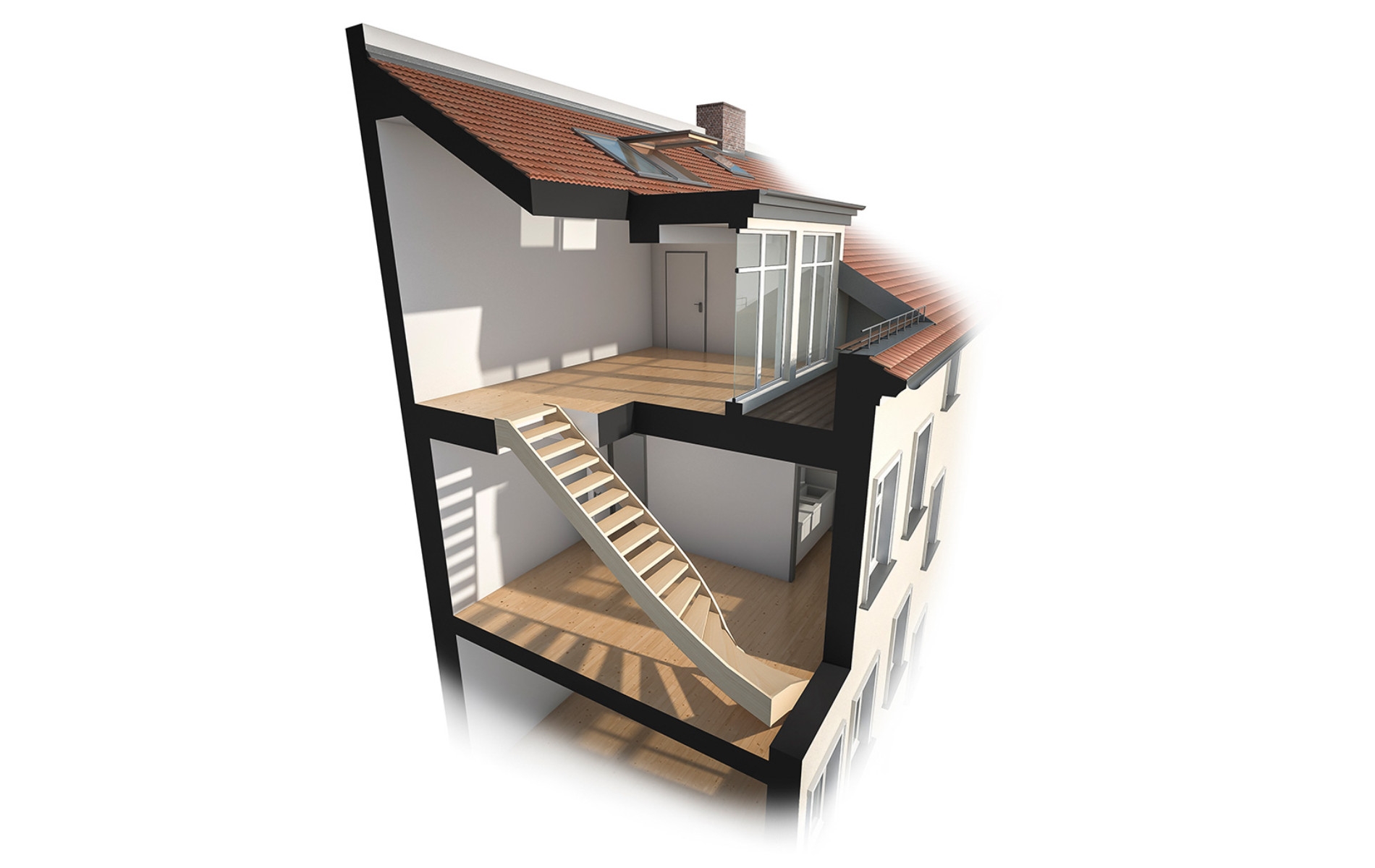 Dachgeschossausbau