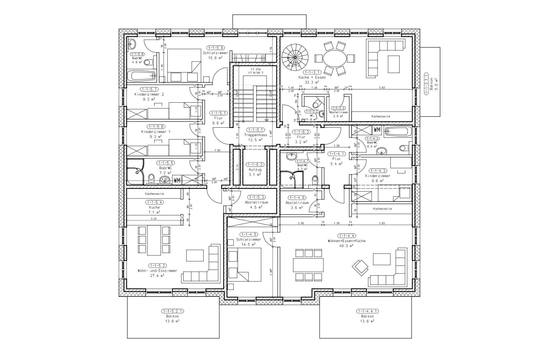 Wohn- und Geschäftshaus als Passivhaus