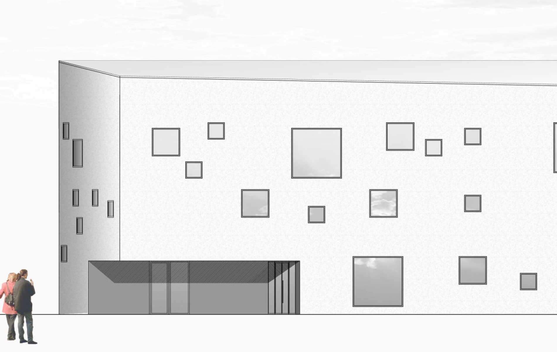 Produktions- und Logistikgebäude als Passivhaus